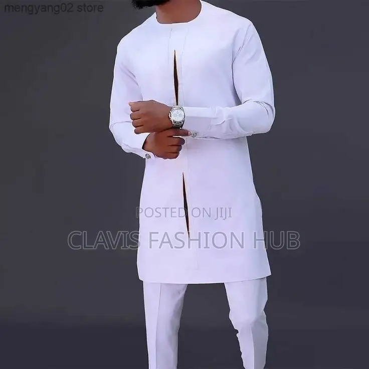 All White Senator Suit for Men