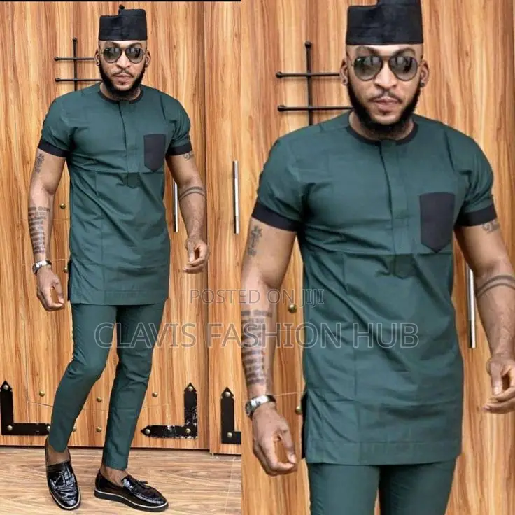 Emerald Green Senator Suits for Men