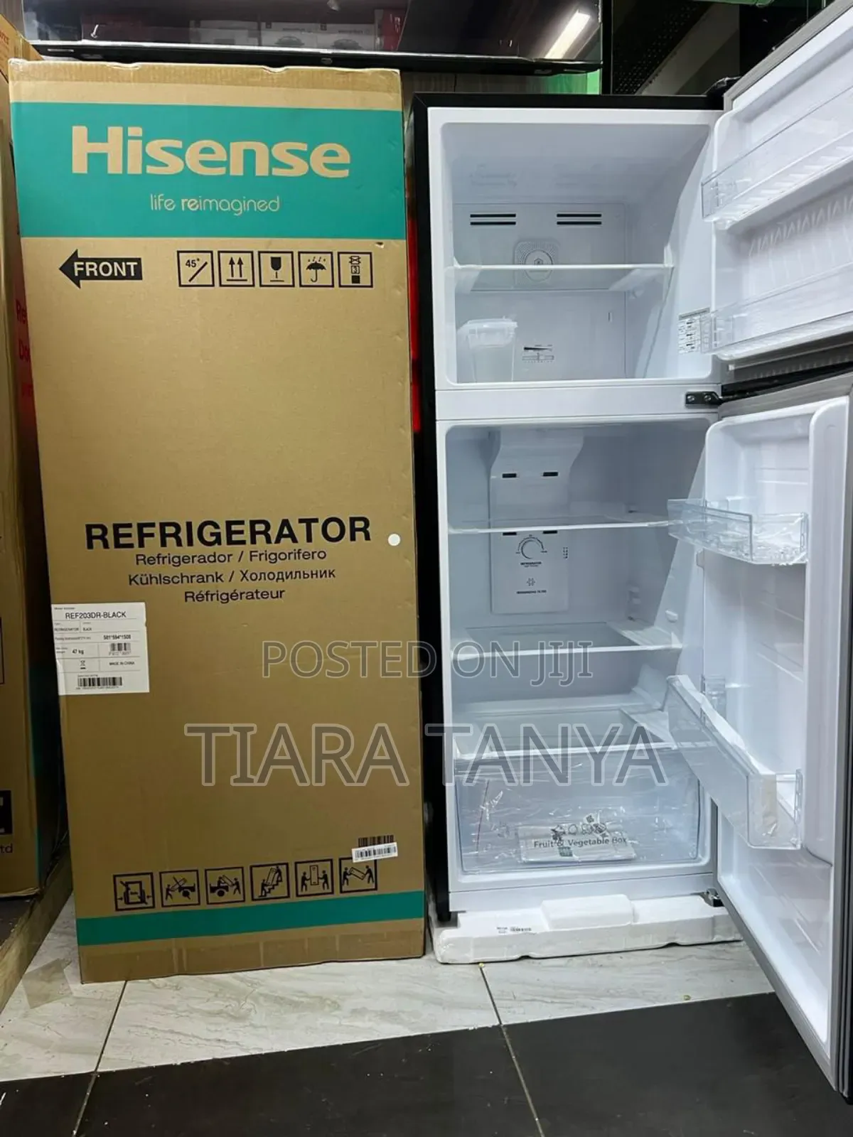 Hisense Ref203dr 203l Double Fridge