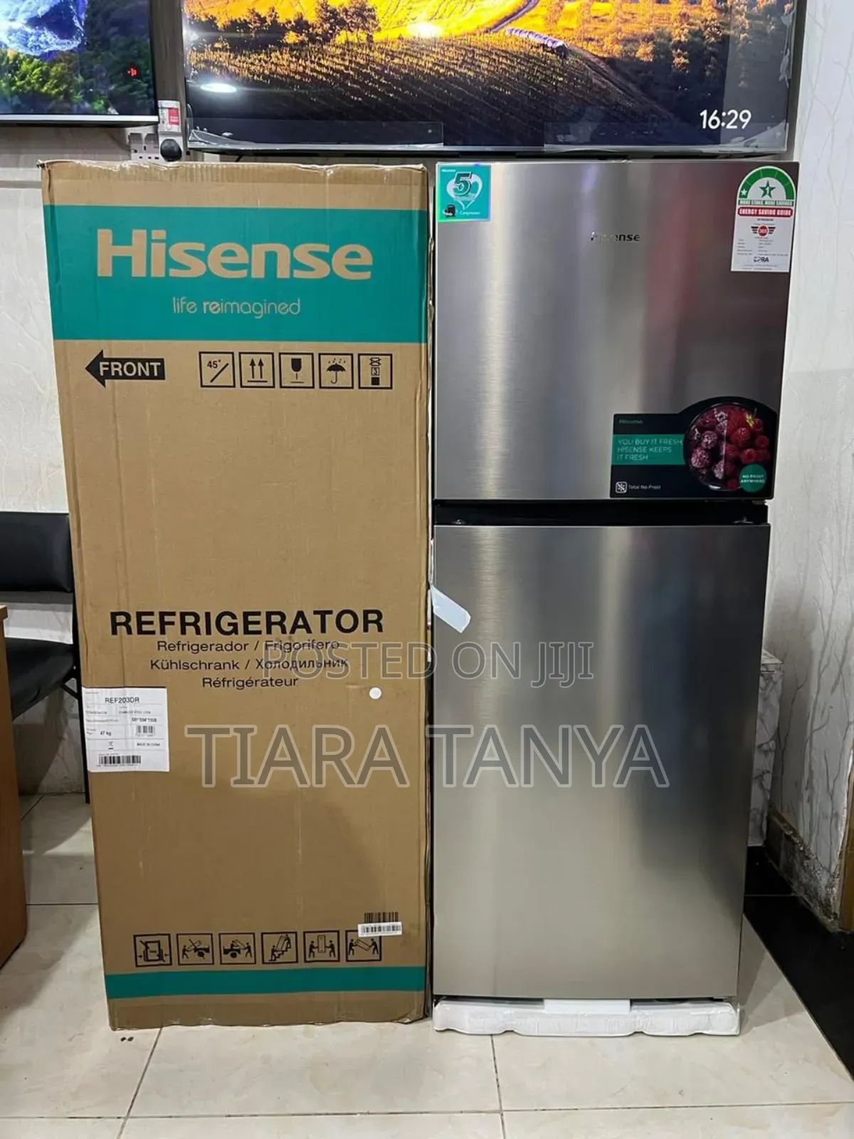 Hisense Ref203dr 203l Double Fridge