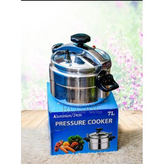 7l Non Explosive Aluminum Pressure Cooker