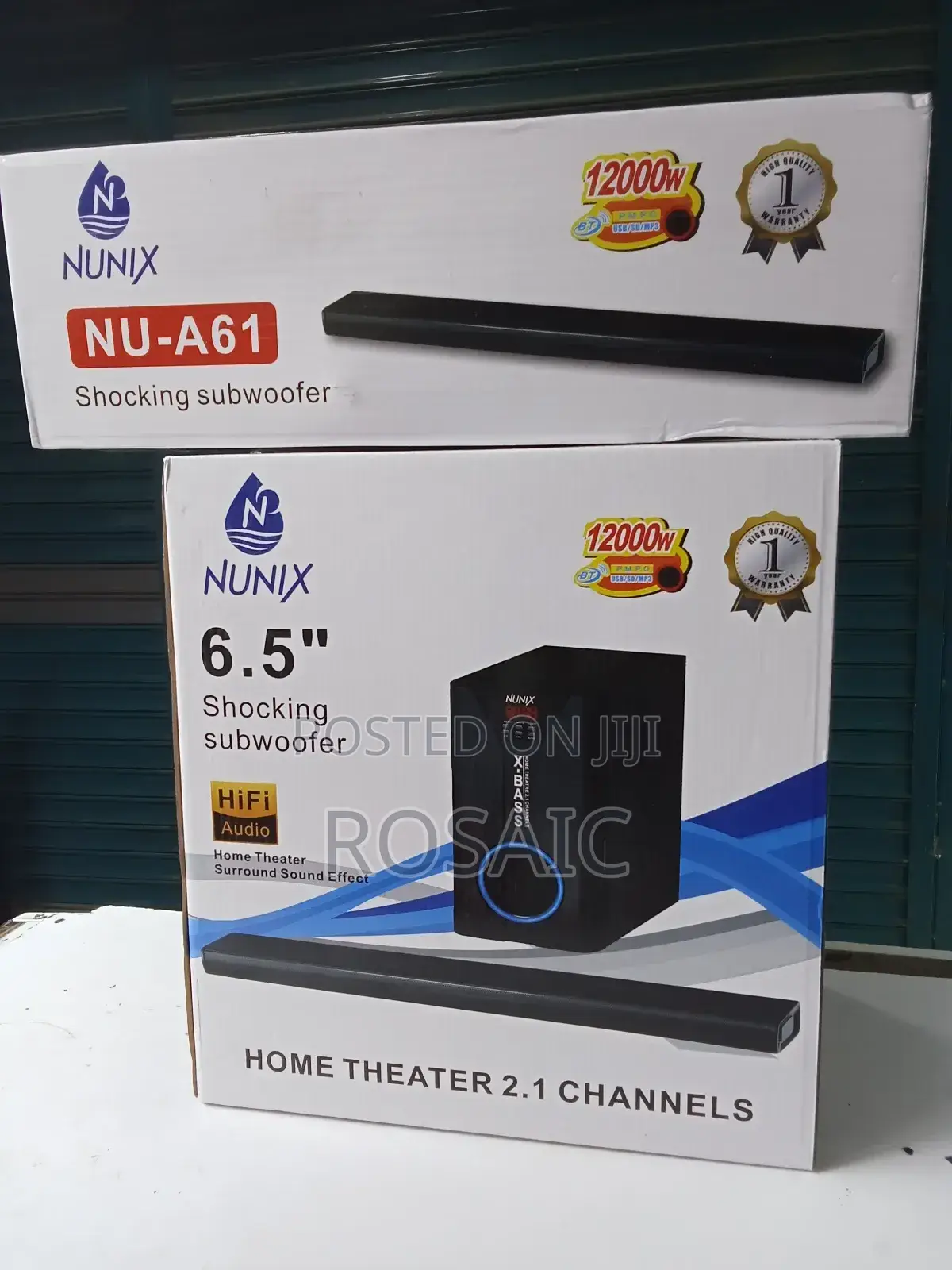 Nunix Home Theatre 2.1CH Sound Bar