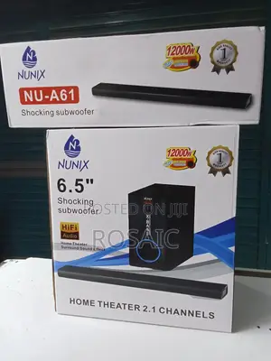 Nunix Home Theatre 2.1CH Sound Bar