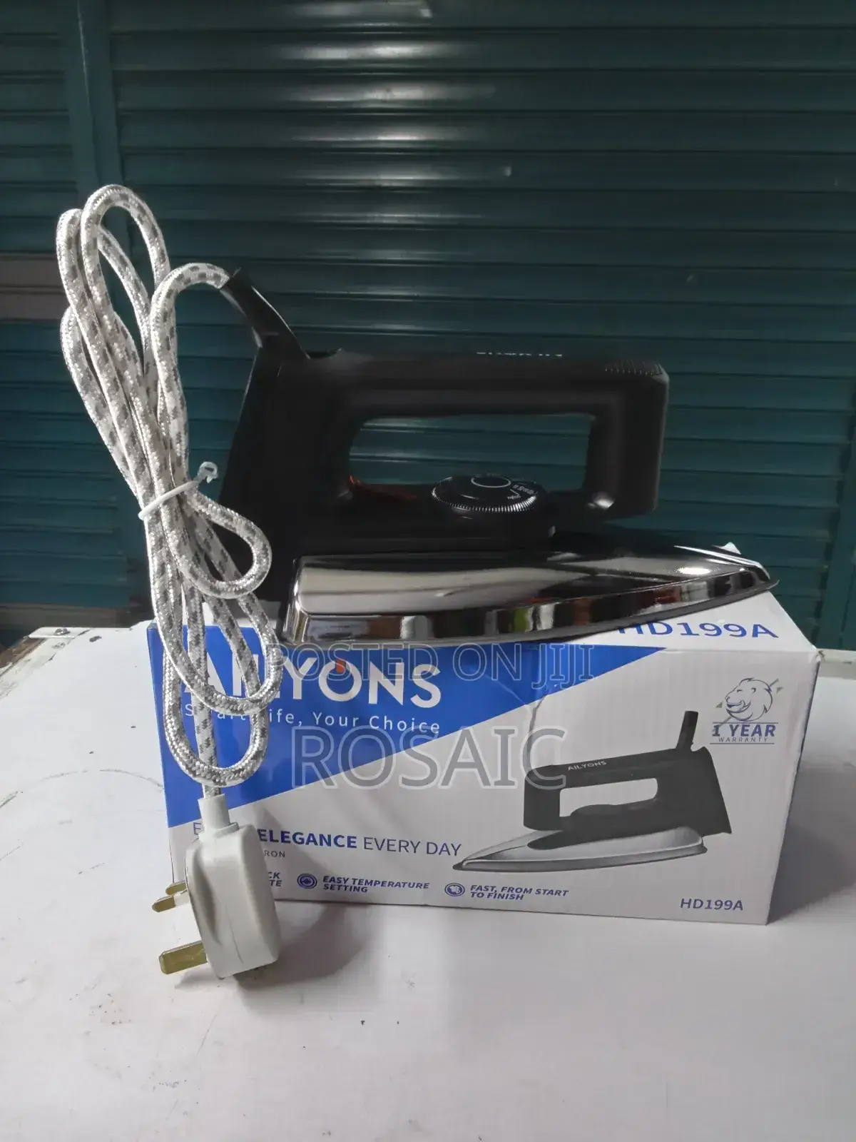 Ailyons Hd199a Nonstick Iron Box