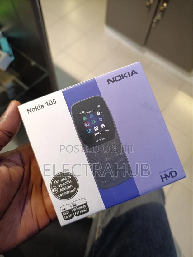 New Nokia 105 Black - main view