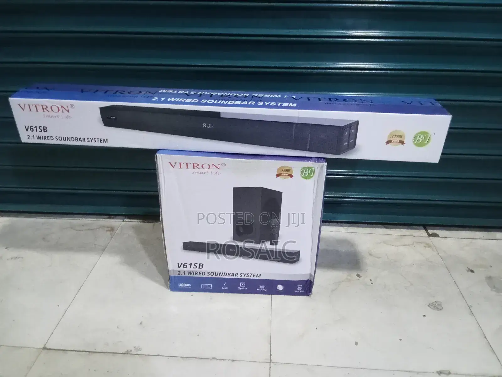Vitron 2.1ch Wired Soundbar System V61sb