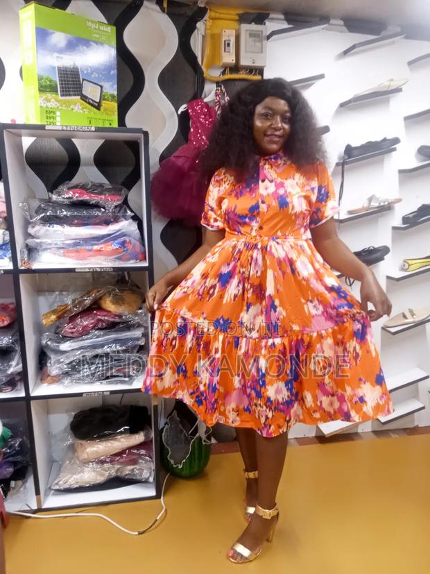 Multicolour Orange Dress - thumbnail 2