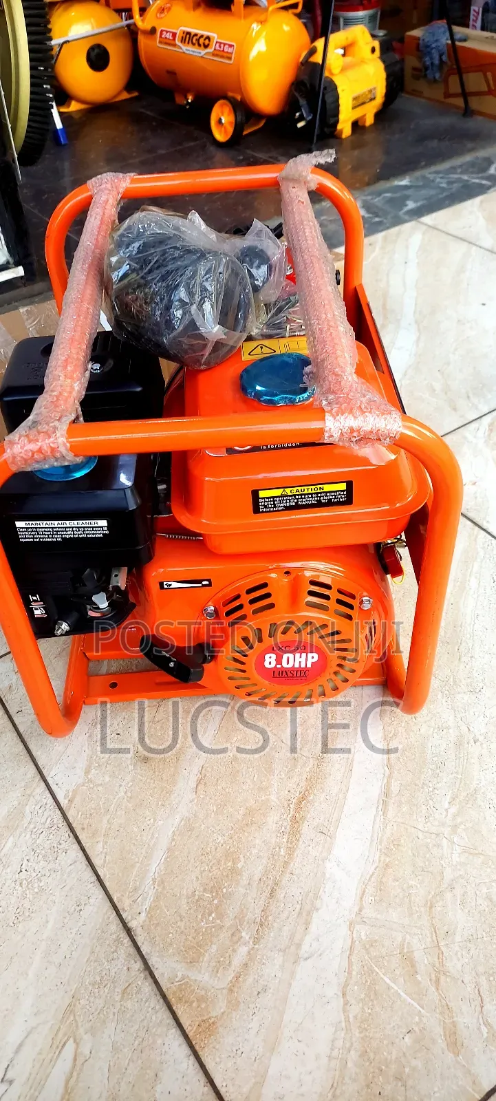 High Pressure Gasoline Water Pump Machine