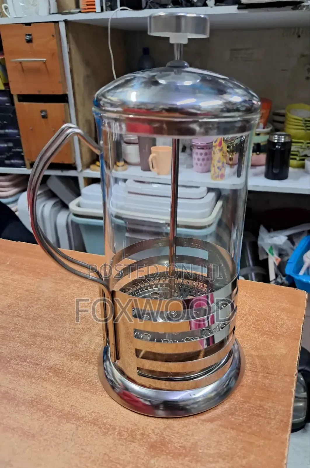 Stainless Steel Coffee Press Steel 600ml
