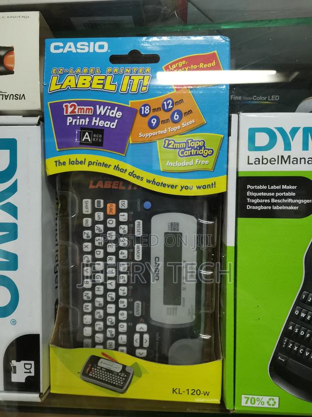 Casio Label Printer Kl-120-W
