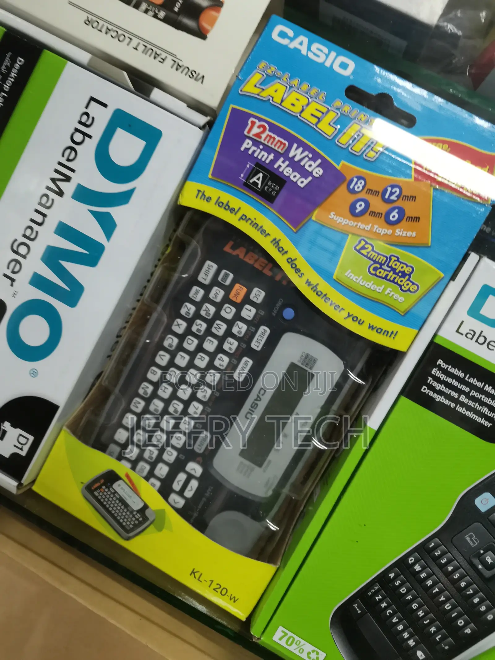 Casio Label Printer Kl-120-W
