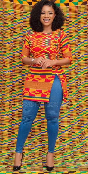 Ladies Kitenge/ Ankara Top