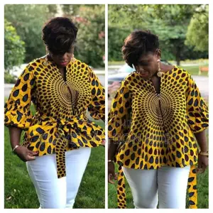 Ankara Tops for Ladies- Free Sizes