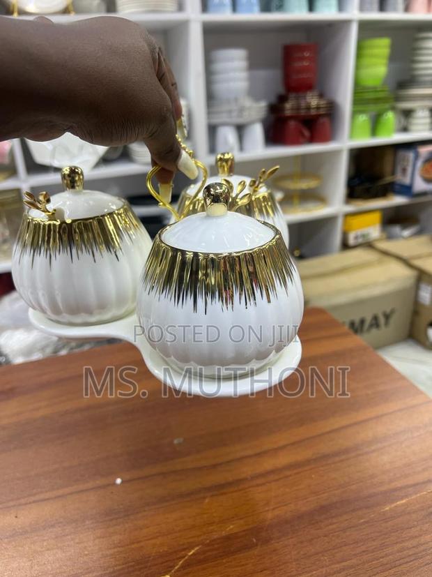*Luxurious Sugar/Spice Dish Set* - thumbnail 3