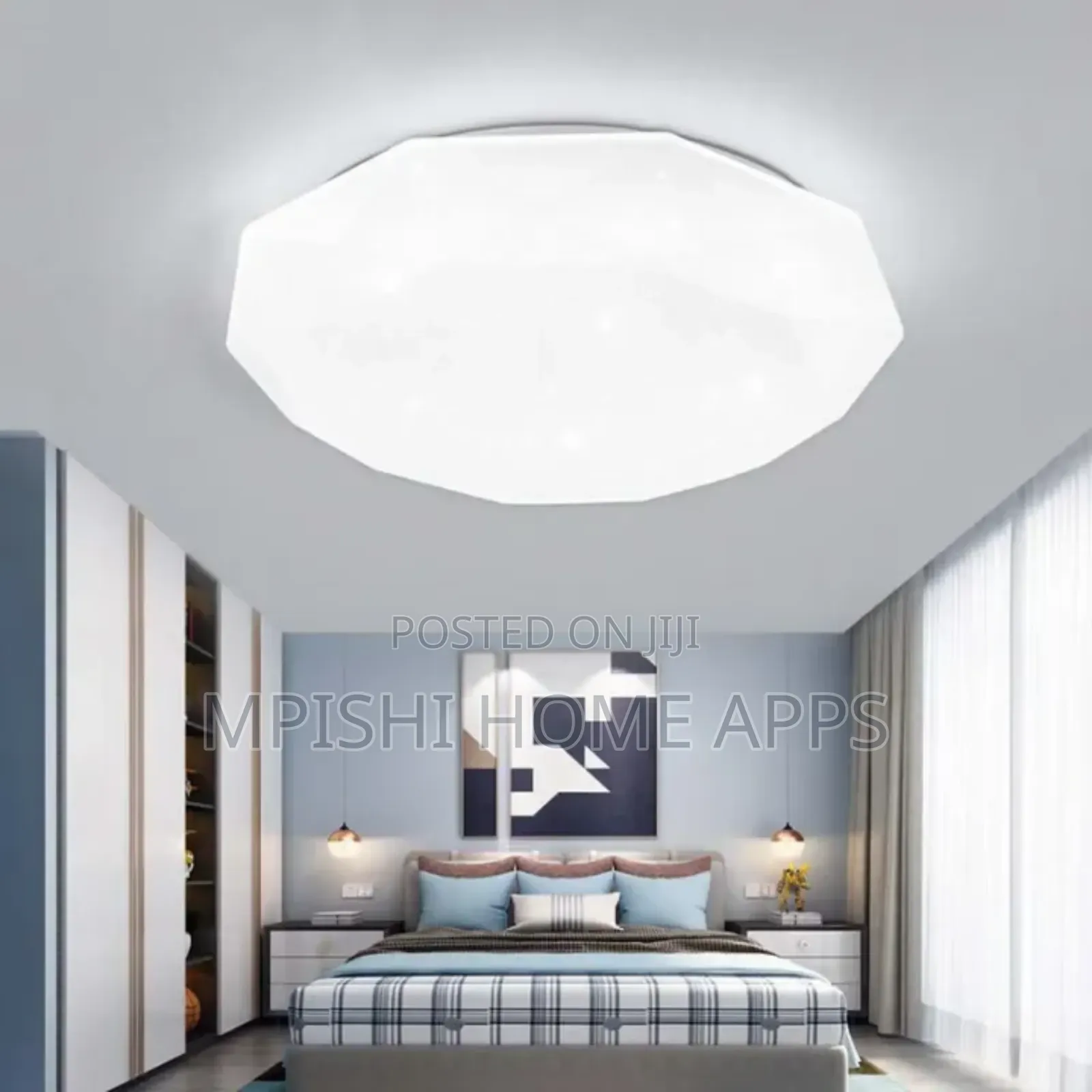 LED Diamond Ceiling Light