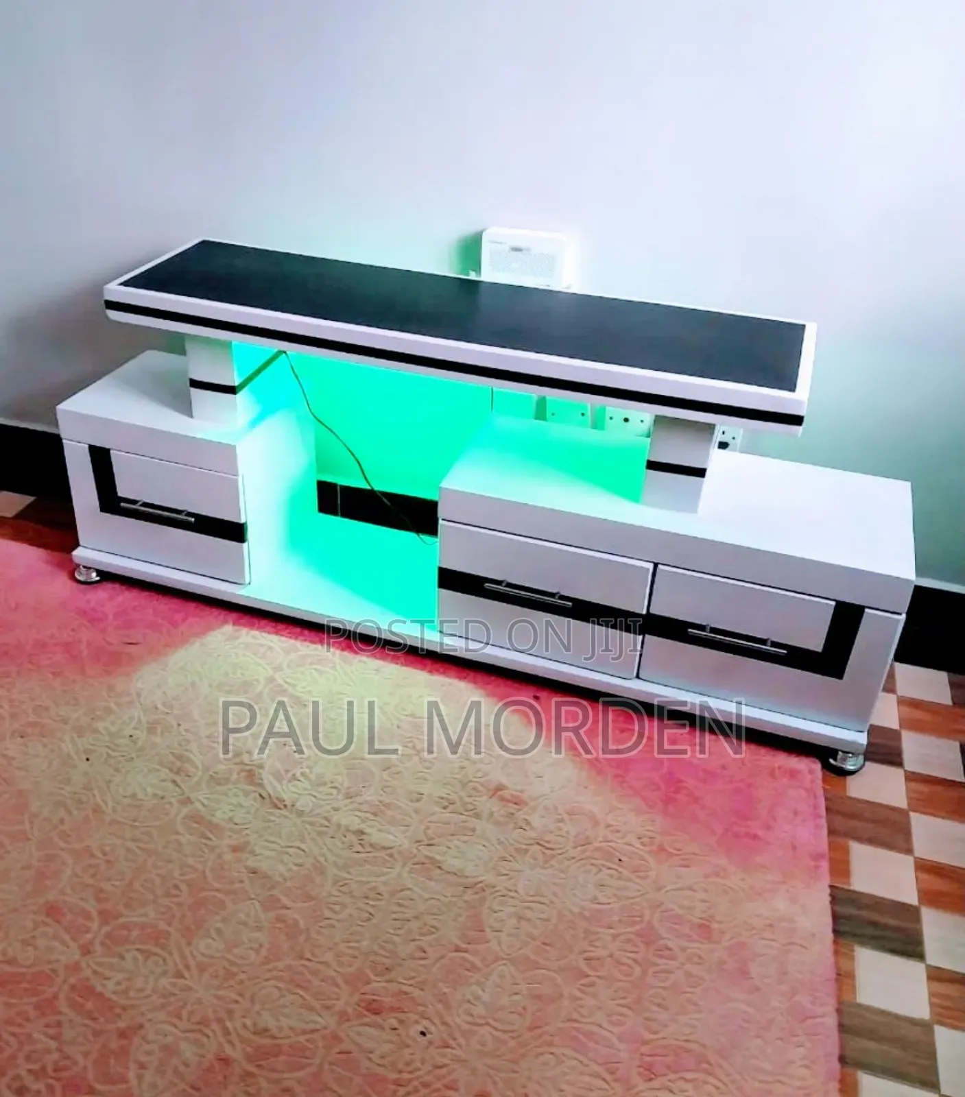 Blue Light Modern Tv Stands