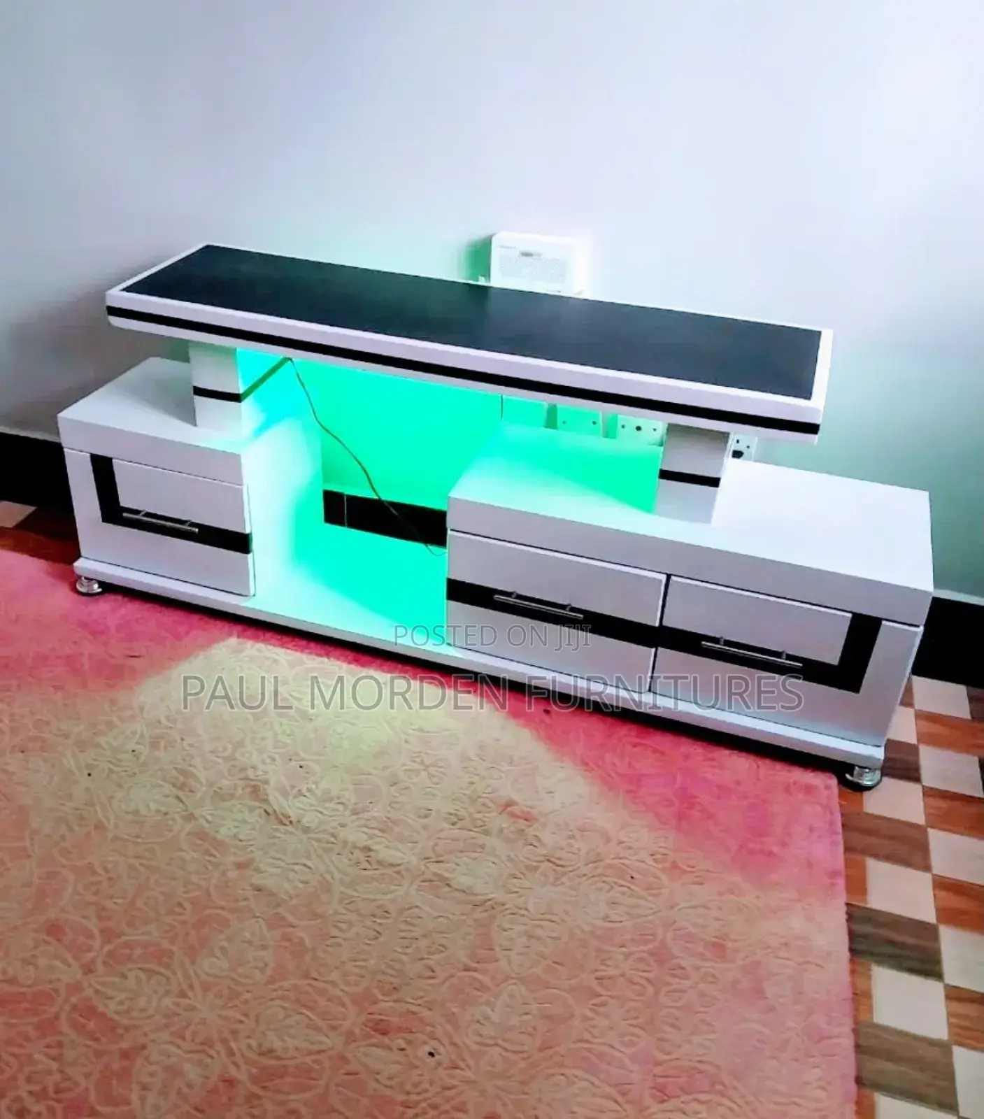 Blue Light Modern Tv Stands
