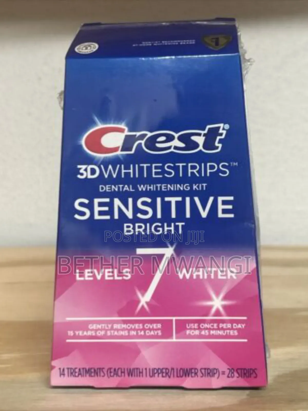 Crest 3D Whitestrips Sensitive Teeth Whitening Kit in Kenya