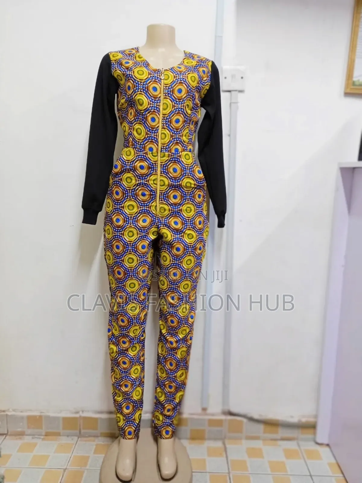 Ankara Jumpsuit for Ladies Size XS US 2/4