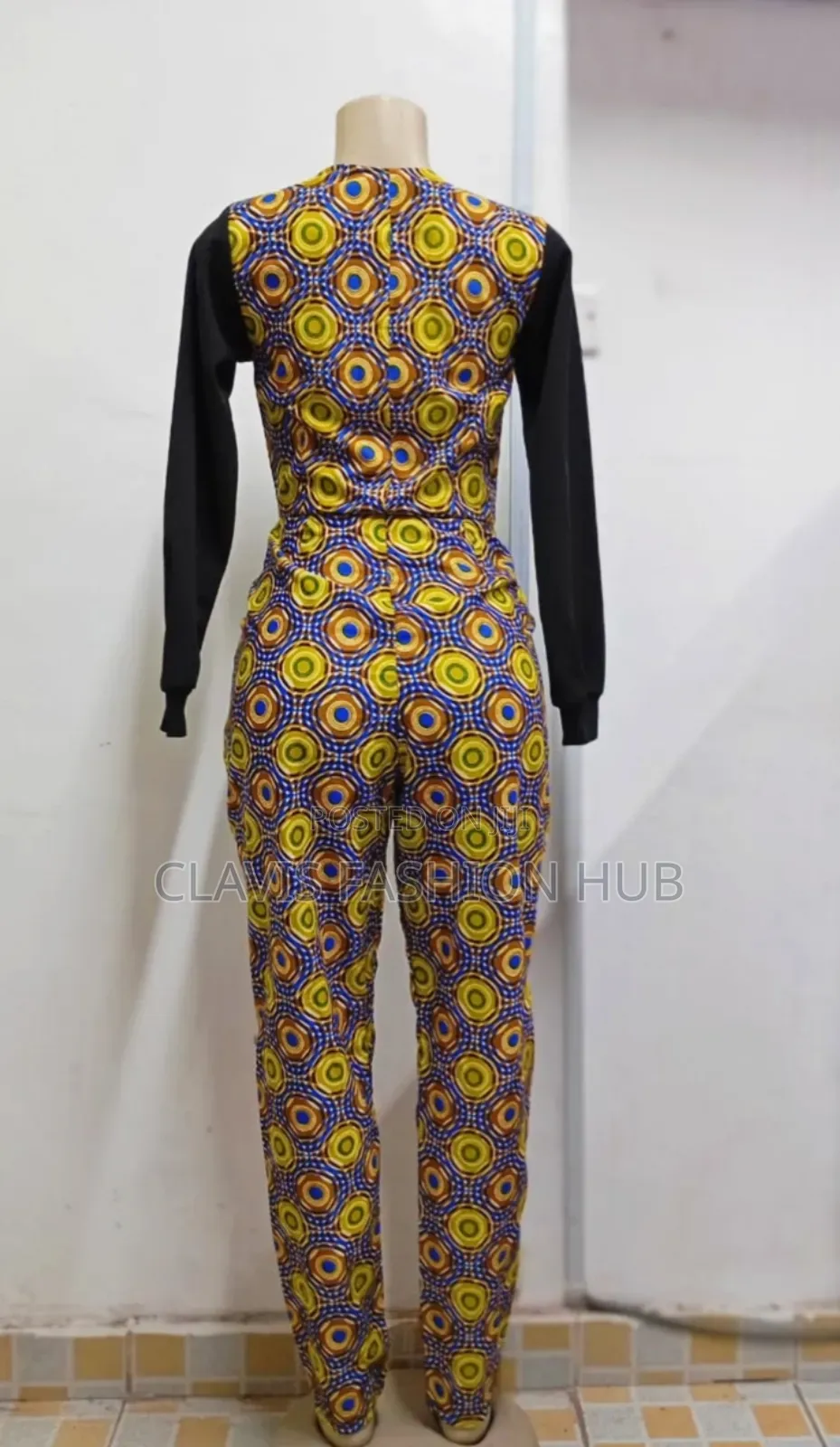 Ankara Jumpsuit for Ladies Size XS US 2/4