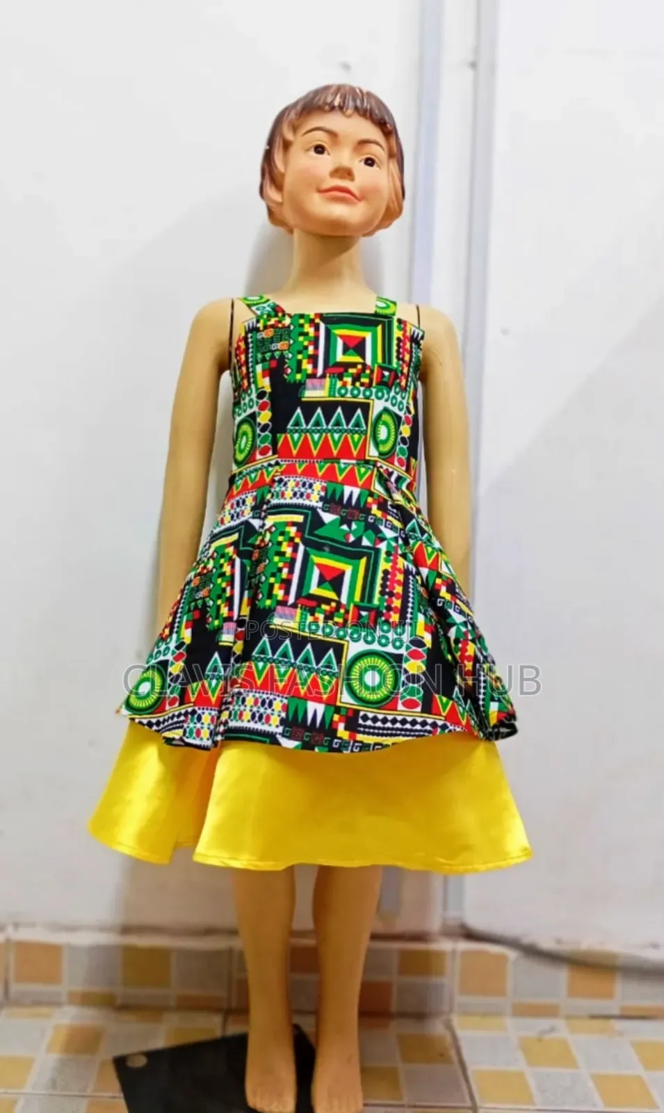 Beautiful Kids Kitenge Dress