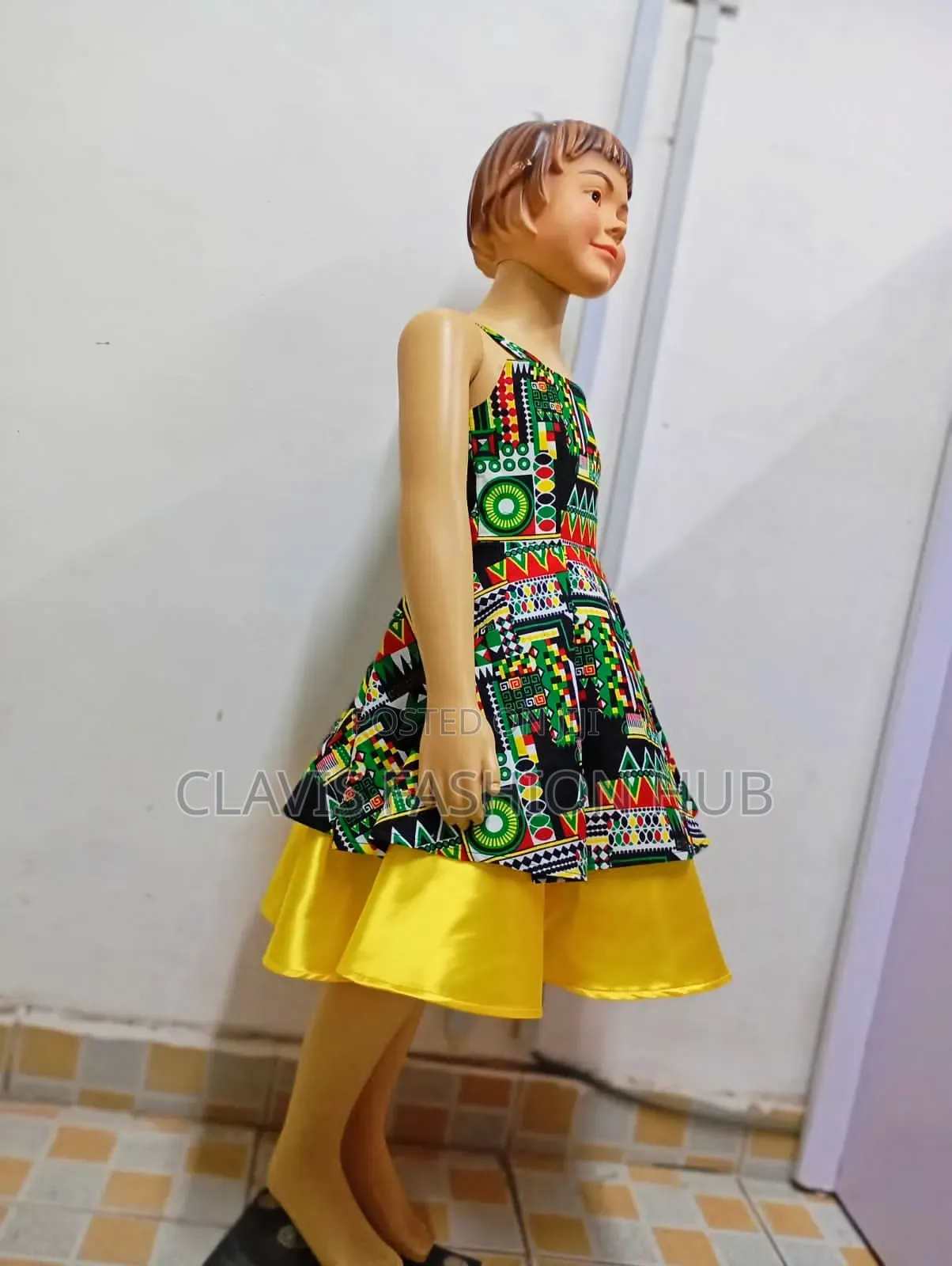 Beautiful Kids Kitenge Dress