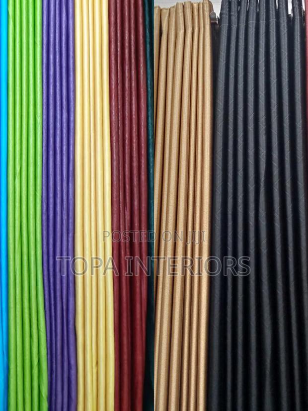 Generic Washable Plain Window Curtains for Home and Hotel