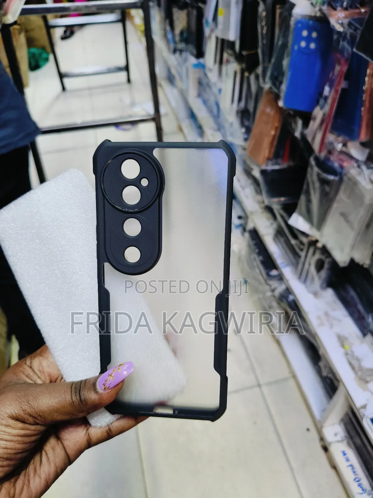 Xundd Clear Shockproof Back Cover For Vivo V40
