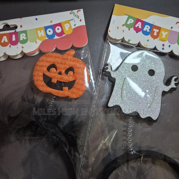 Pumpkin Halloween Headband - thumbnail 2