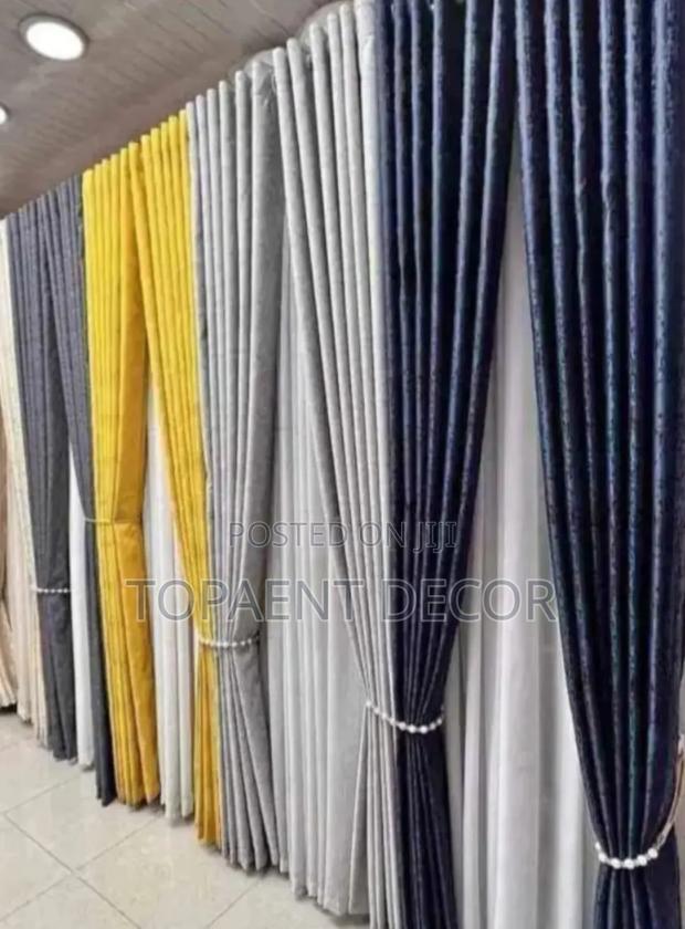Heavy Fabric Window and Door Curtains - main view