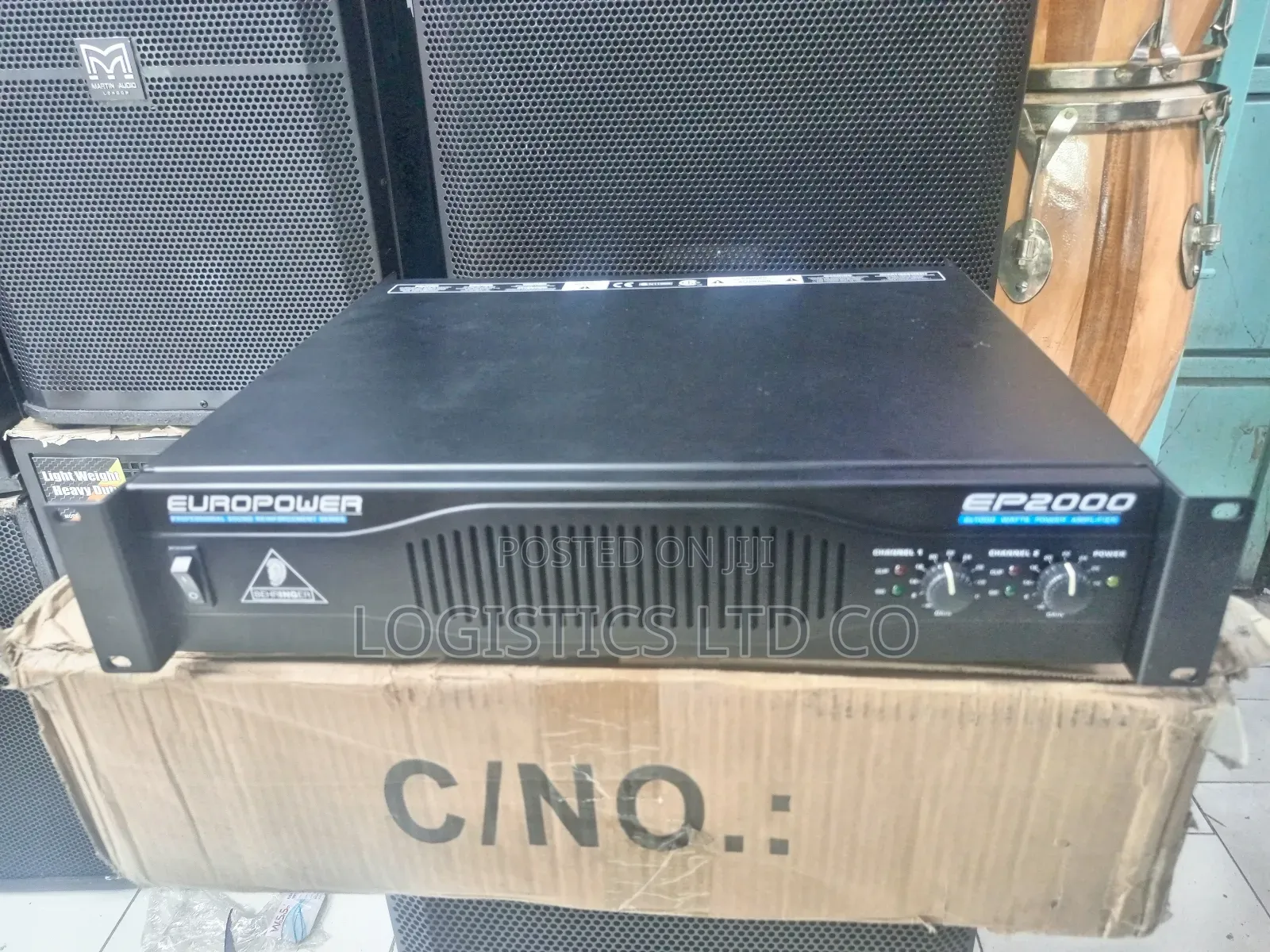 Behringer Europower EP2000 Professional Stereo Power Amp
