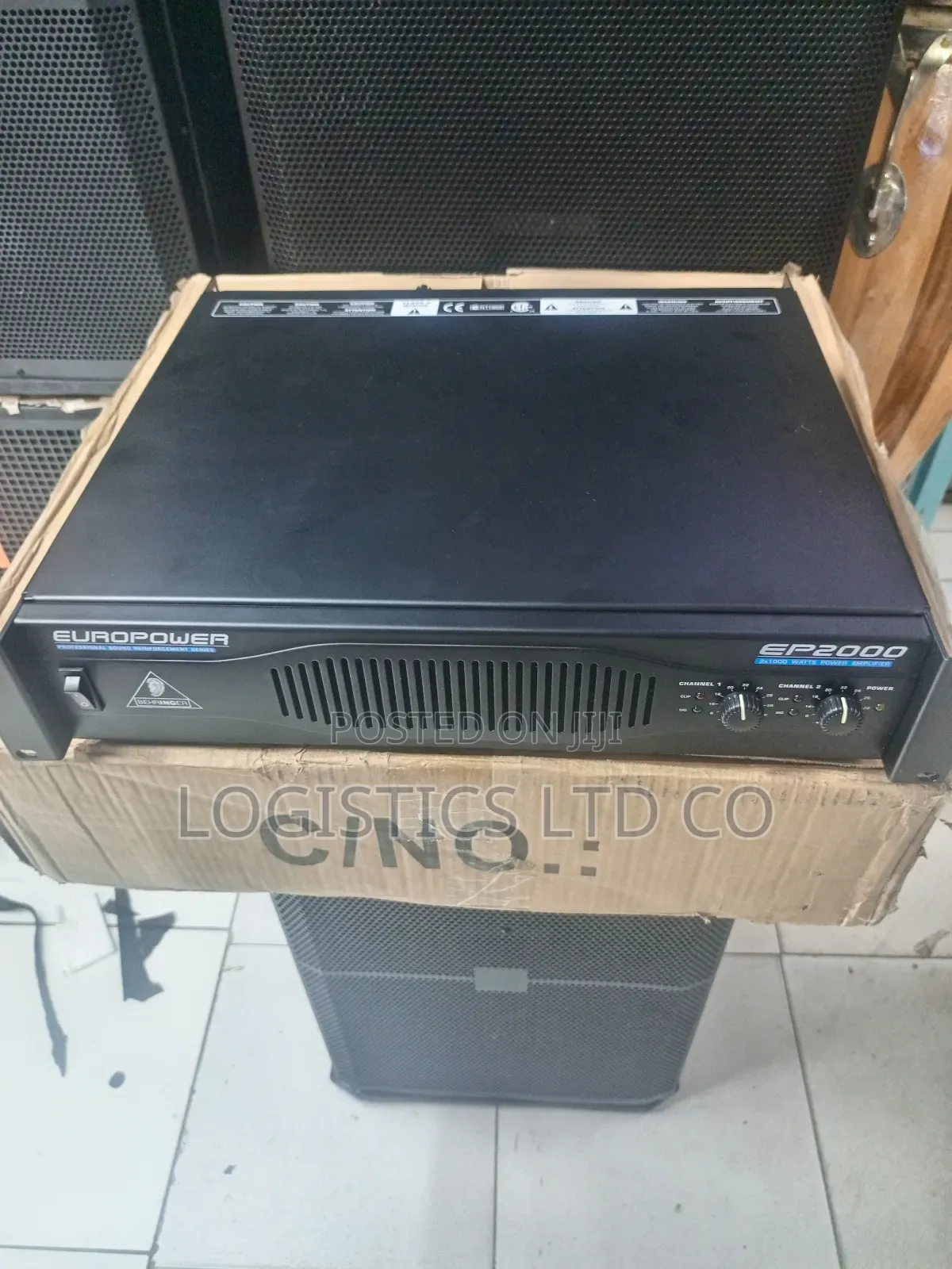 Original Behringer Europower EP2000 2channel Power Amplifier