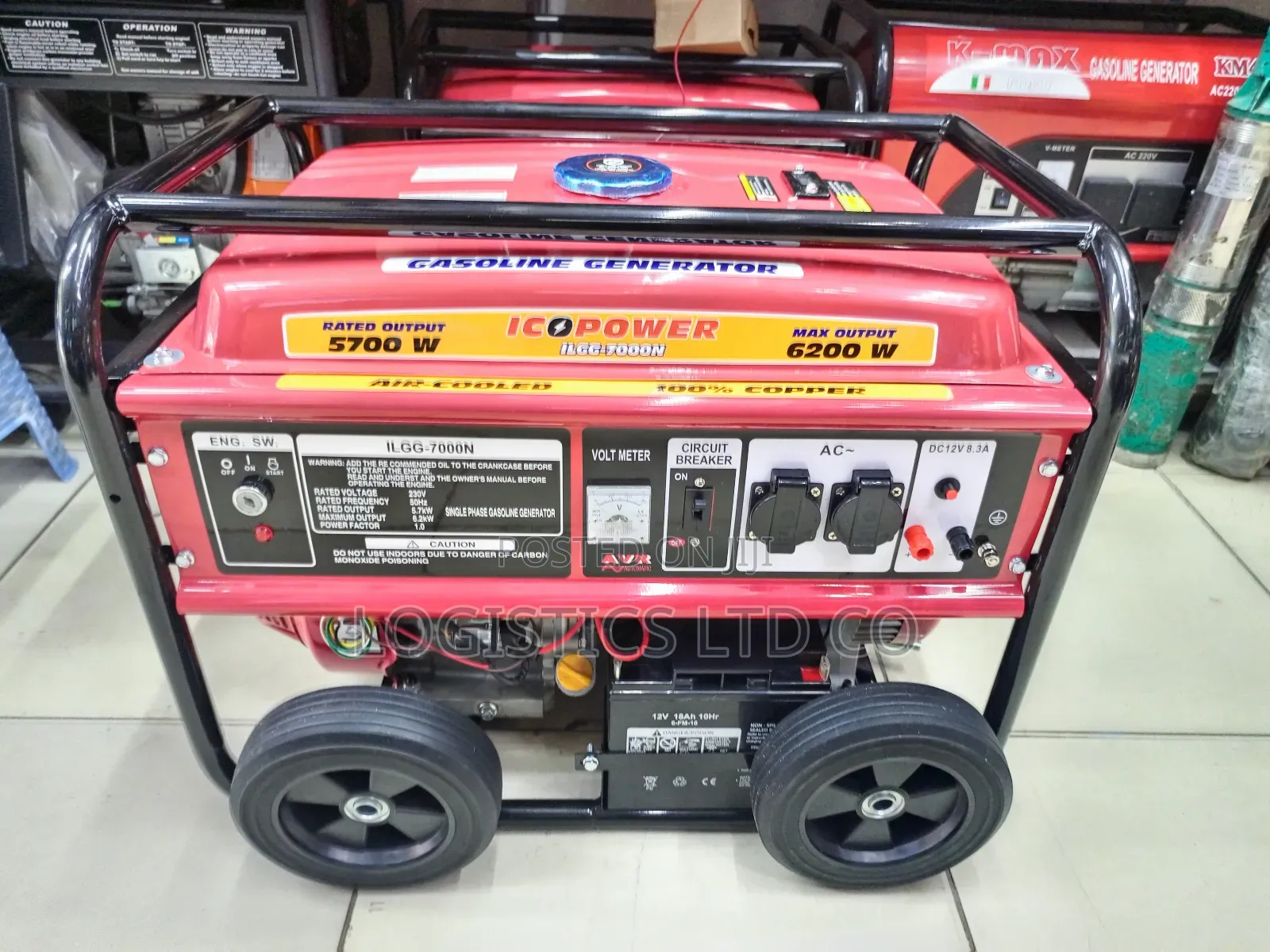 Icopower ILGG-7000N 6.2kva Petrol Generator