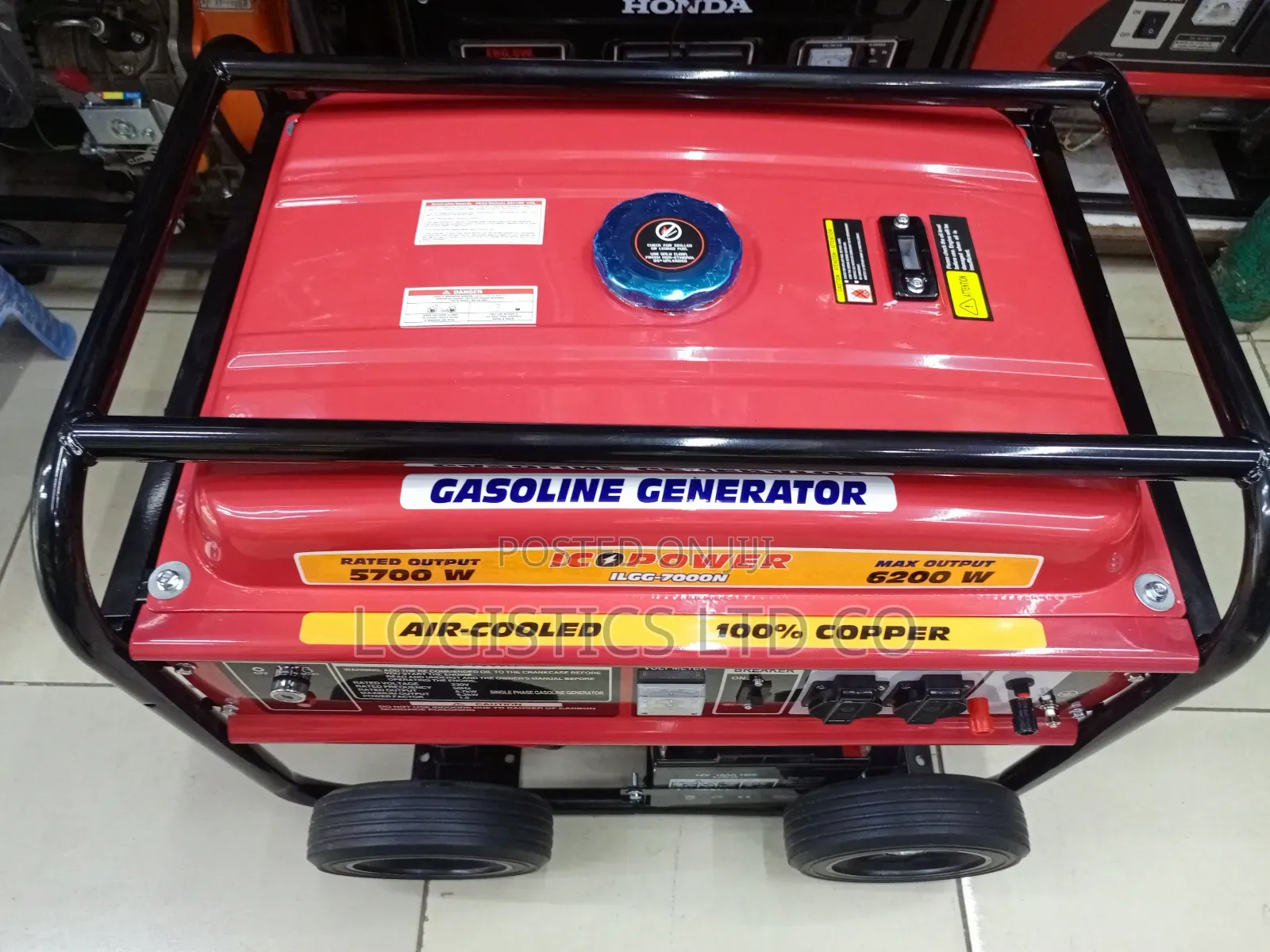 Icopower ILGG-7000N 6.2kva Petrol Generator
