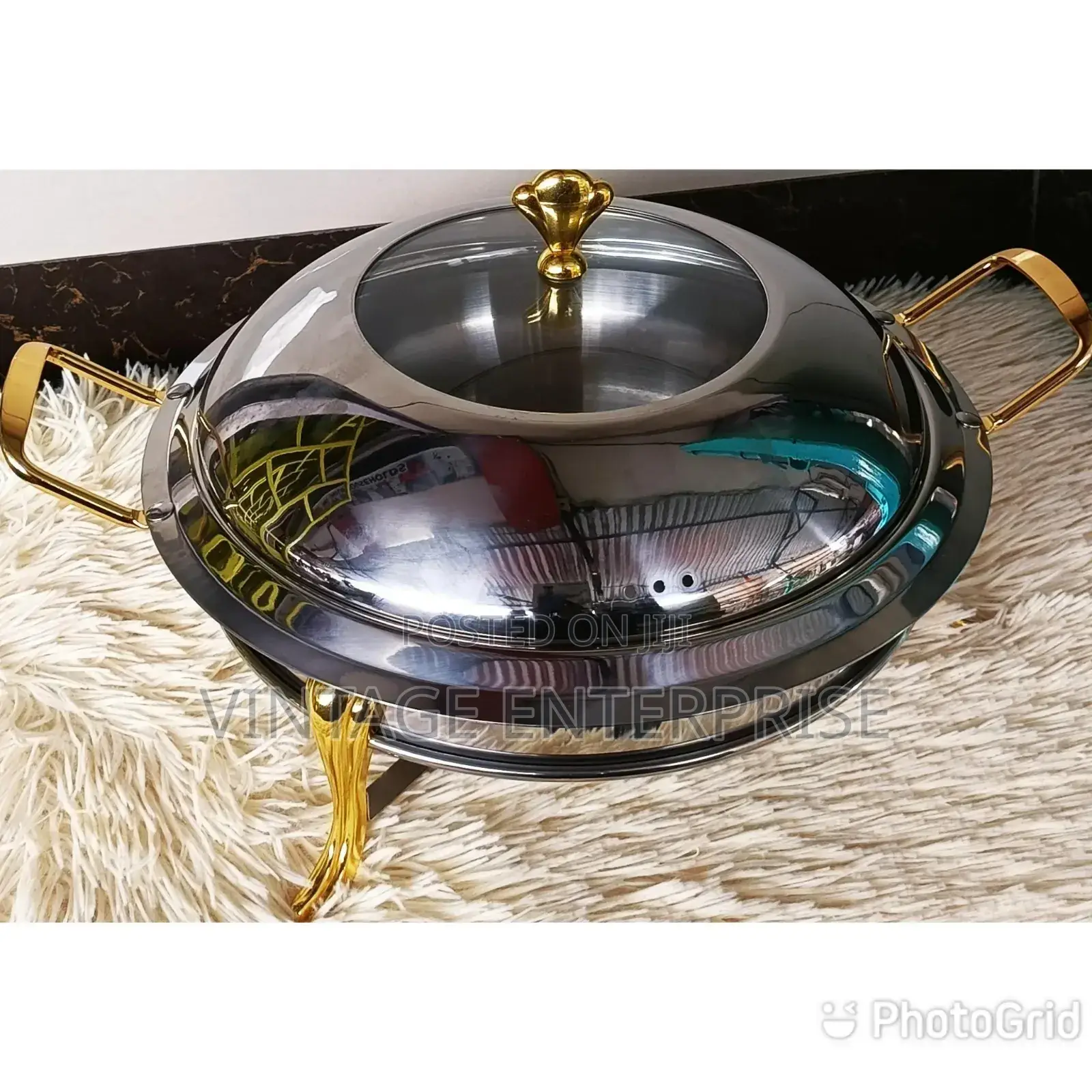 Round Stainless Steel Chaffing Dish ,Food Warmers