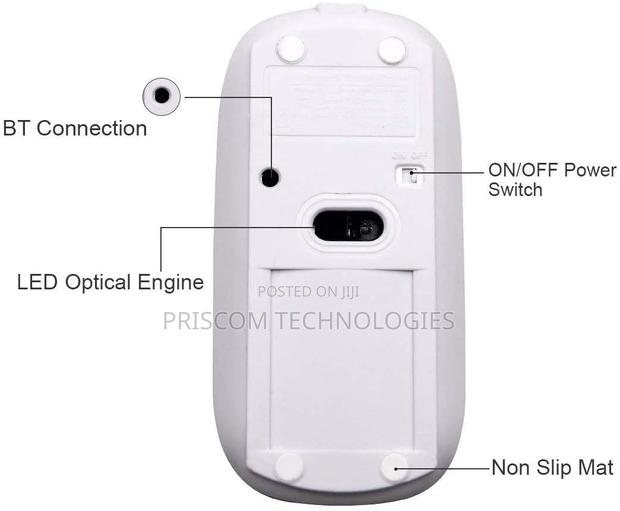 Rechargeable, Bluetooth Mouse for Laptop/Mac/iPad Pro - thumbnail 2