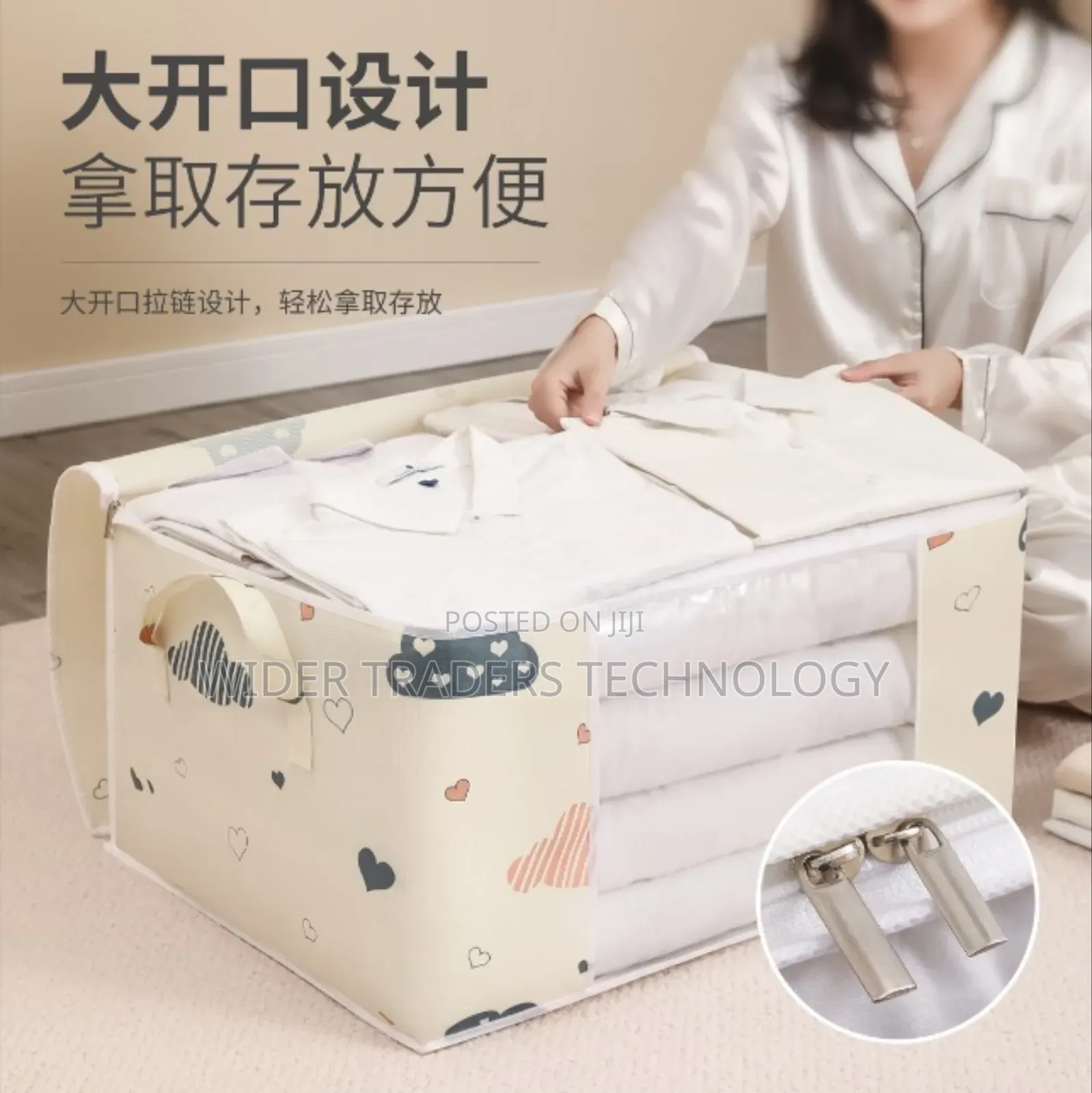 Big Capacity Quilt Clothes Storage Bag Duvet Blanket
