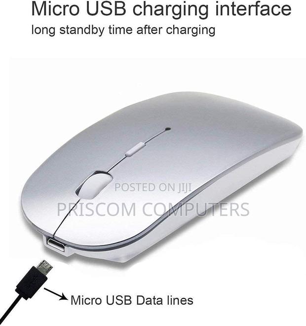 Rechargeable, Bluetooth Mouse for Laptop/Mac/iPad Pro - thumbnail 3