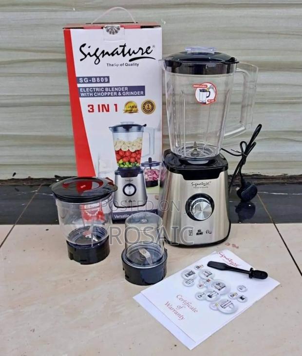 Signature 3 in 1 Blender