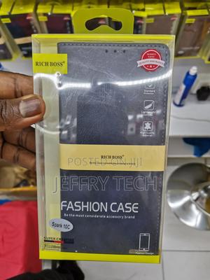 Rich Boss Leather Case for Tecno Spark 10C Black - thumbnail 2