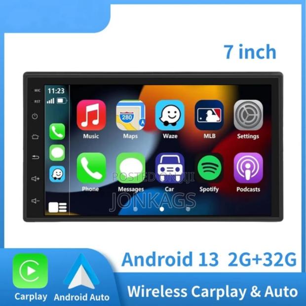 32gb Car Android Stereo:7 Inches Carplay and Android Auto
