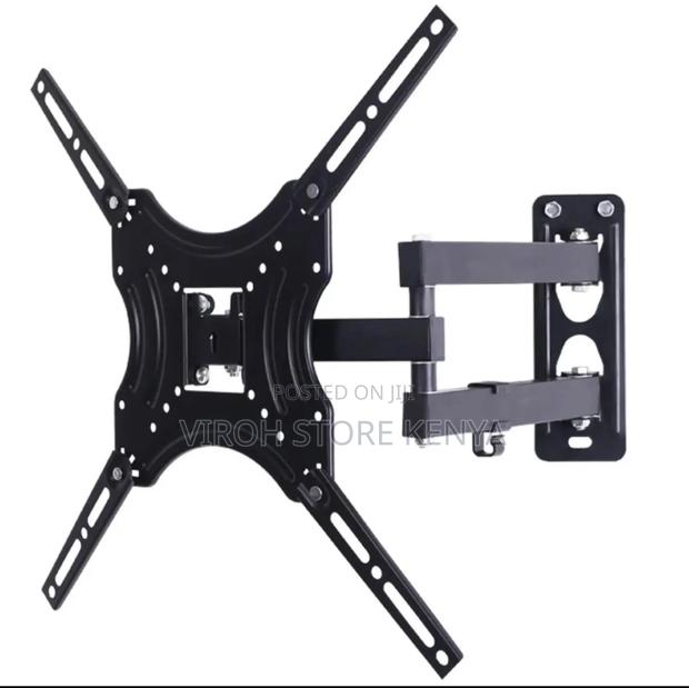 Full Motion Tv Wall Mounting Bracket Tilting Stretching - thumbnail 2
