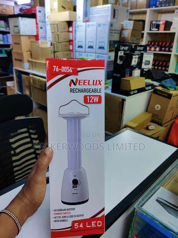 Neelux 12W Rechargeable Lamp