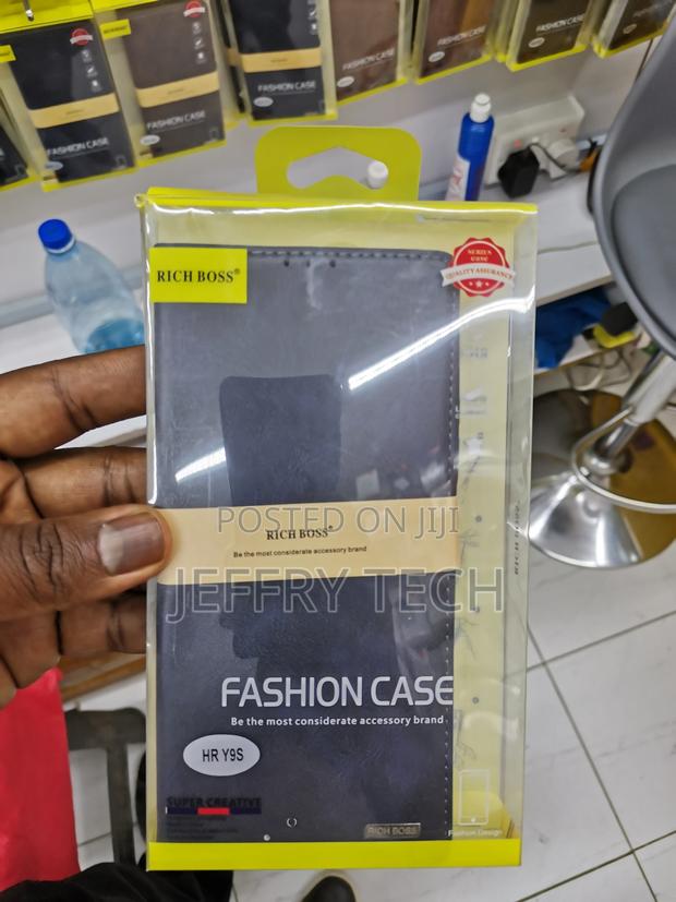 Huawei Y9s Rich Boss Synthetic Leather Flip Cover - main view