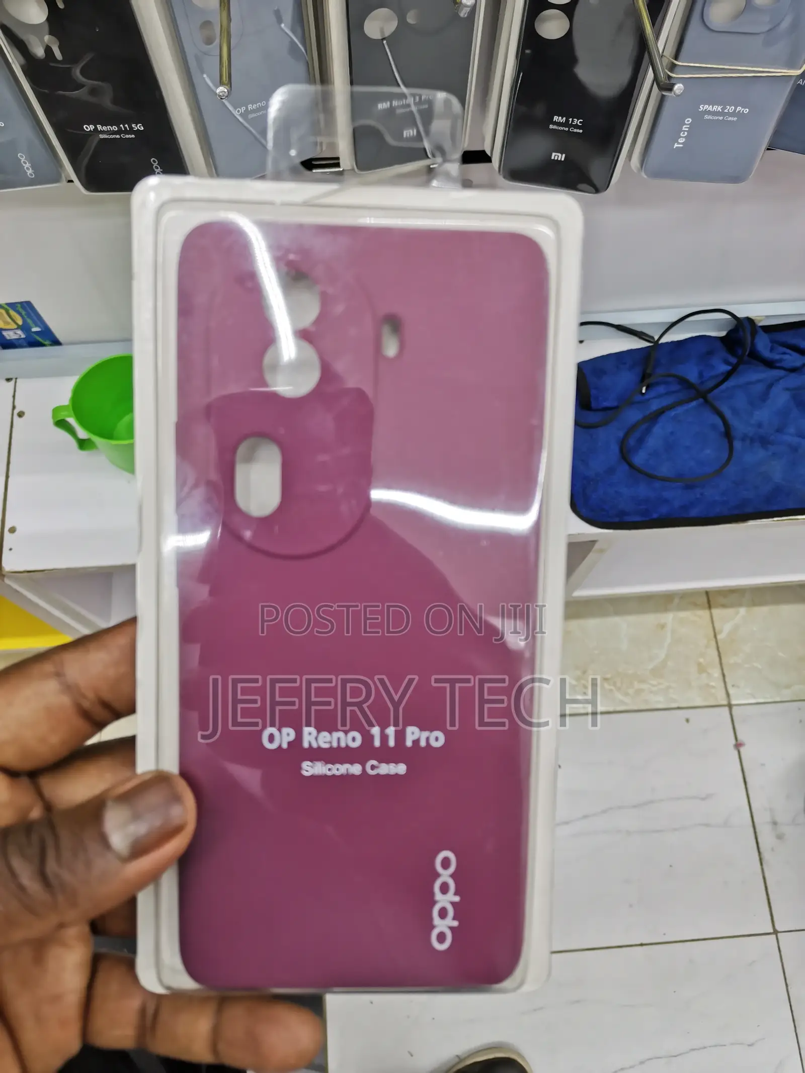 Silicone Phone Case for Oppo Reno 11 Pro