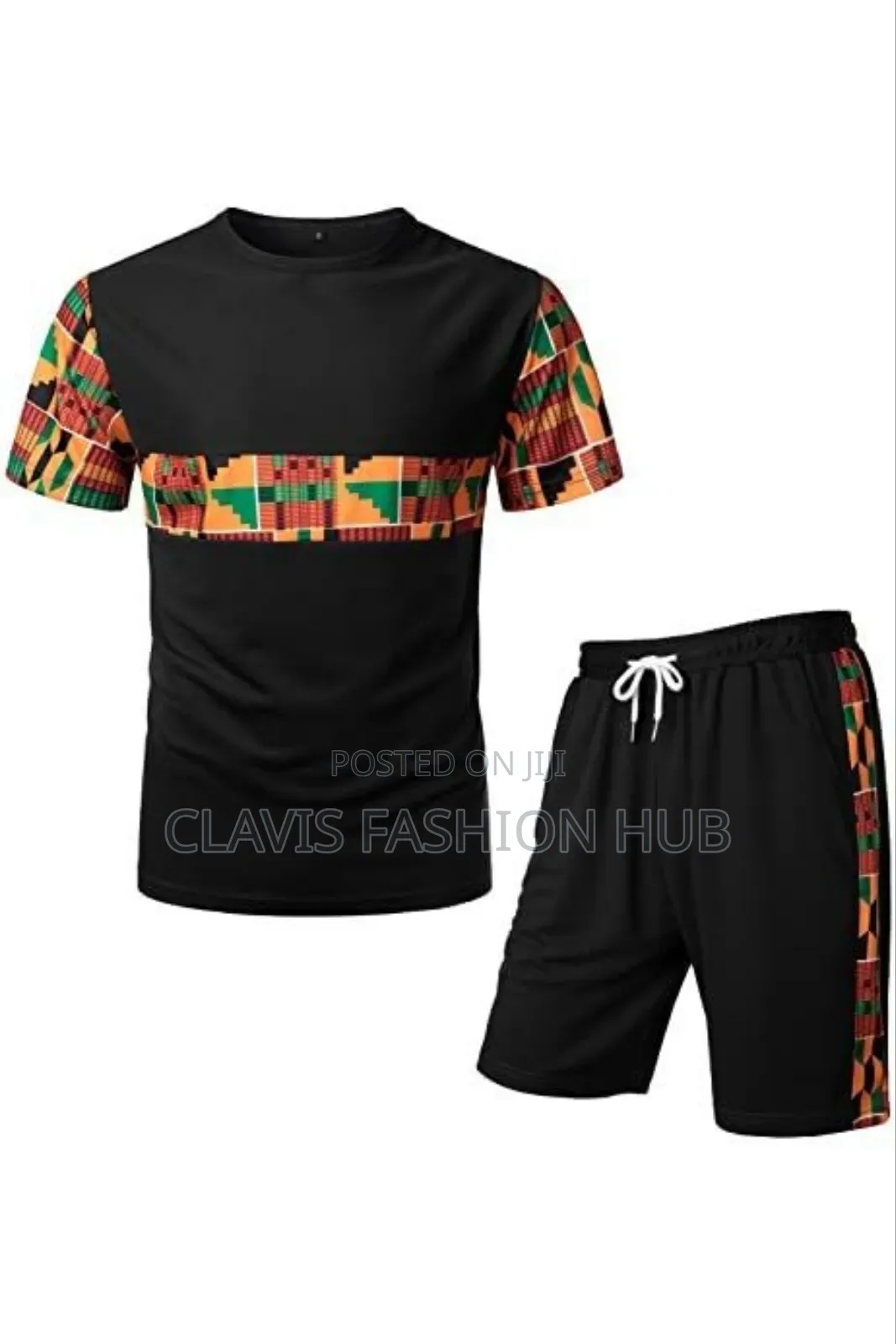2 Piece T-Shirt and Shorts for Men.