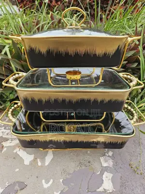 Ceramic Cheffing/Serving Dishes ,3 PCS Per Set
