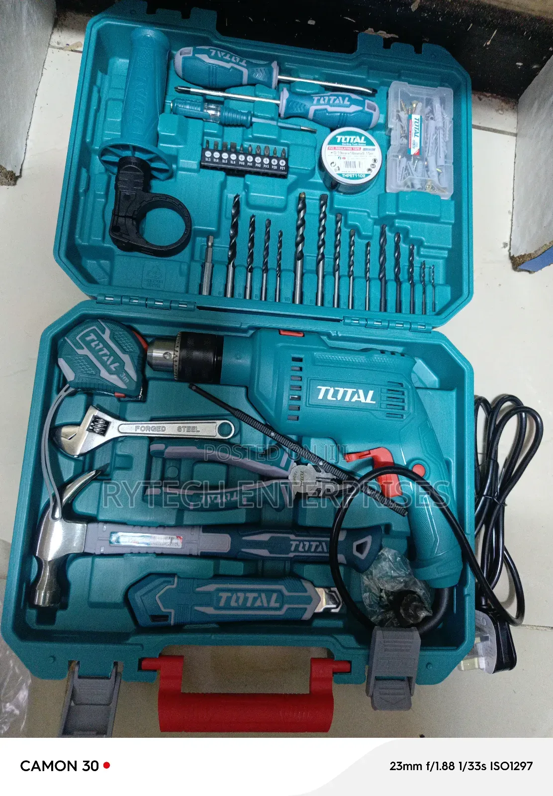 Total 115 PCS Tools Set/Drill Set