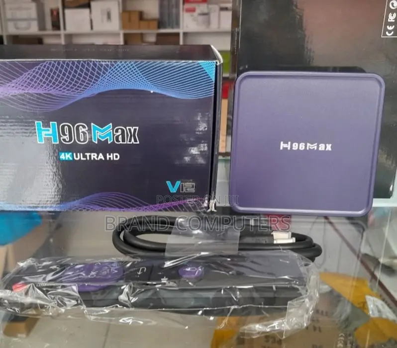 4gb+64gb H96 Max V12 Android TV Box Streaming