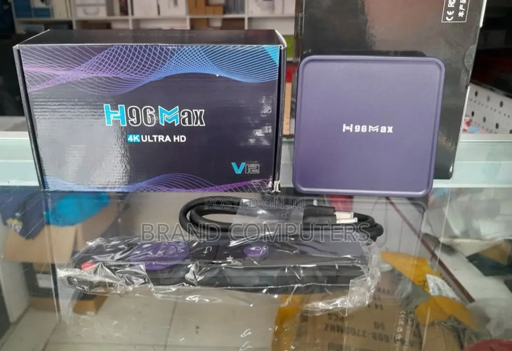 4gb+64gb H96 Max V12 Android TV Box Streaming